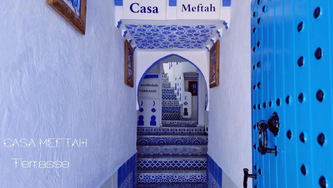 Appartement Casa Meftah Blue à Chefchaouen Extérieur photo