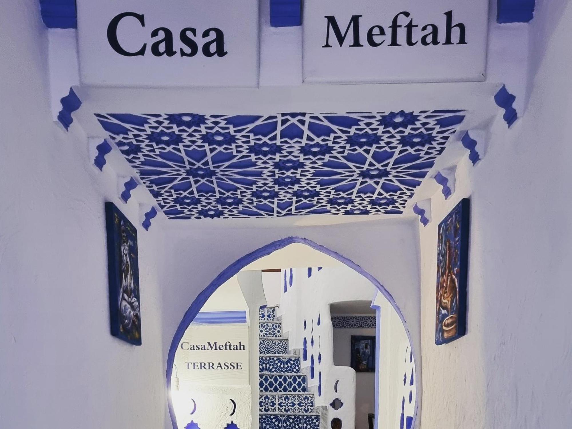 Appartement Casa Meftah Blue à Chefchaouen Extérieur photo